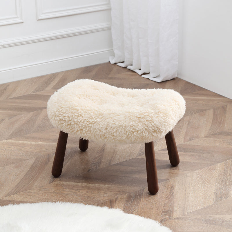 Philip Arc Sheepskin Armchair And Ottoman