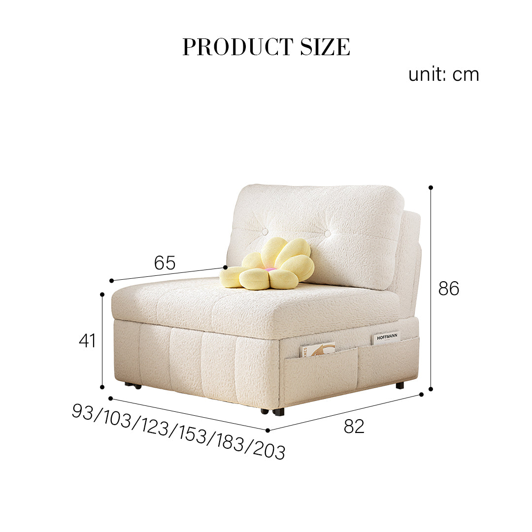 Elkins Two Seater Sofa Bed, Sleeper Chair