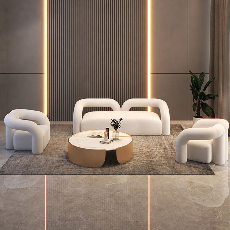 Philippa Boucle Sofa, Single Armchair